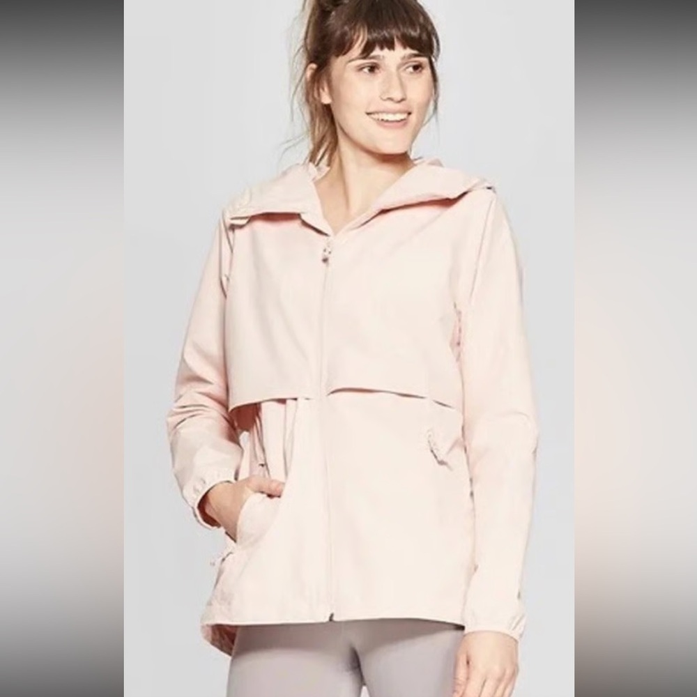 Champion Women's Soft Pink Utility Jacket small